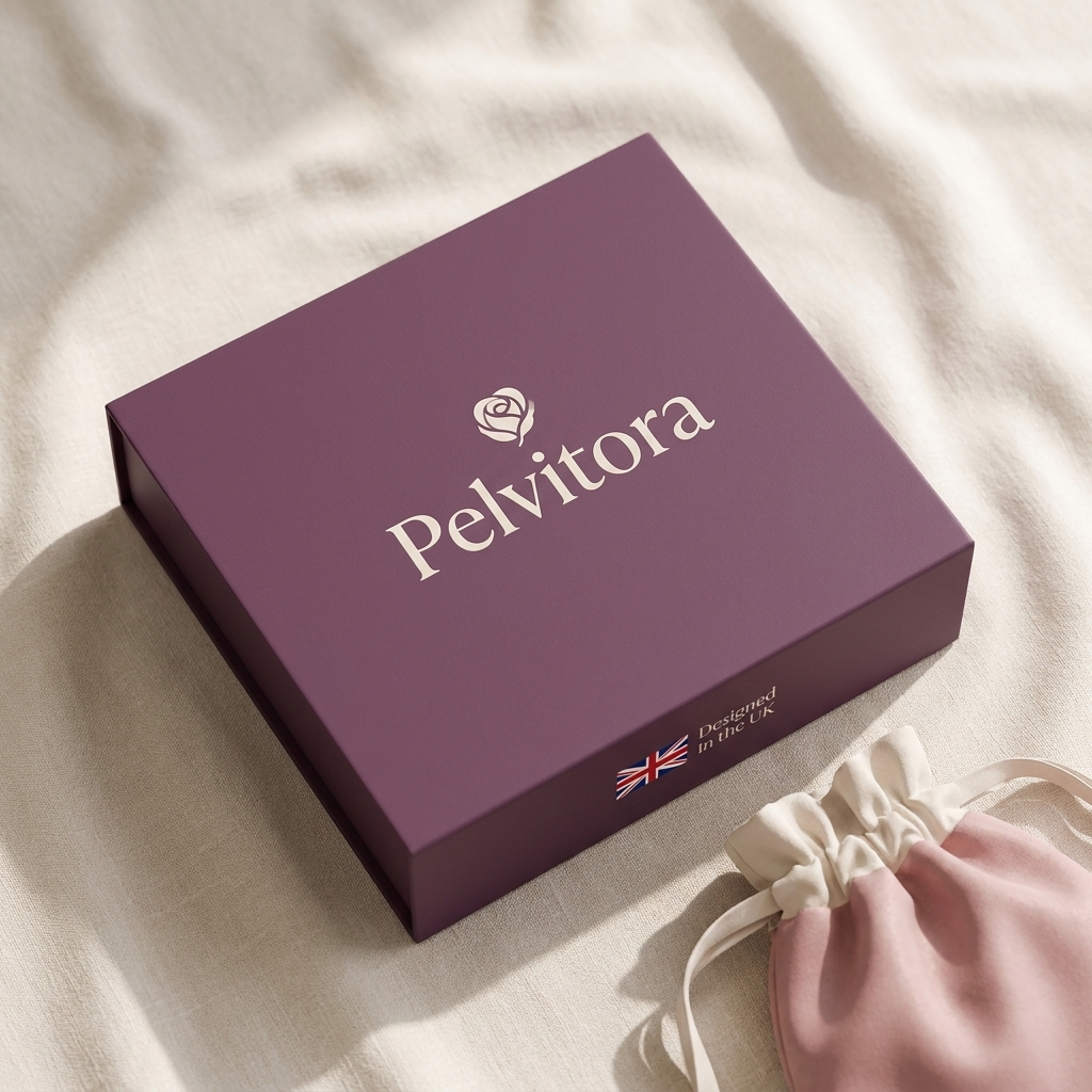 Pelvitora premium packaging — Designed in the UK